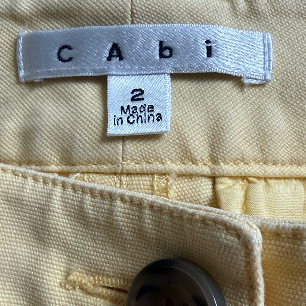 CAbi Yellow Sunshine Pant - Picture 3 of 4